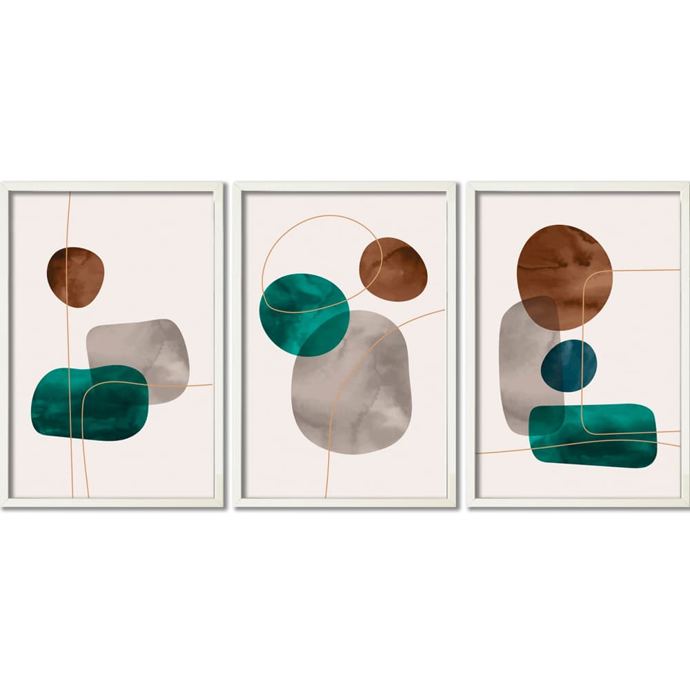 Kit Quadros Decorativos Composição III