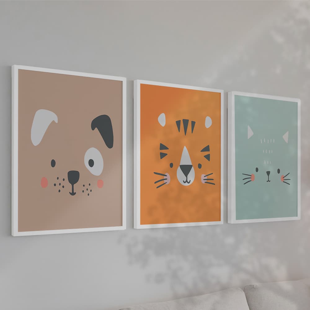 Kit Quadros Decorativos Infantil III
