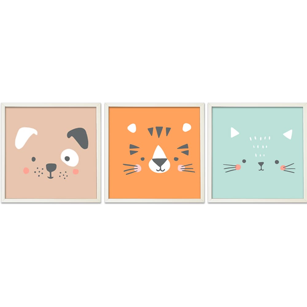 Kit Quadros Decorativos Infantil III